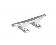 Pactrade Marine Boat Chrome Plated Flat Top Hollow Base Zamak 4-1/2'' Cleat for Docking
